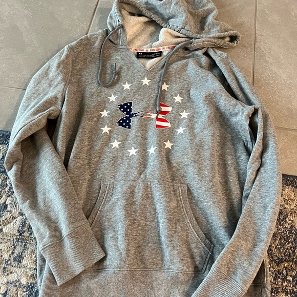 Women’s under armour freedom sweatshirt grey - Picture 11 of 12